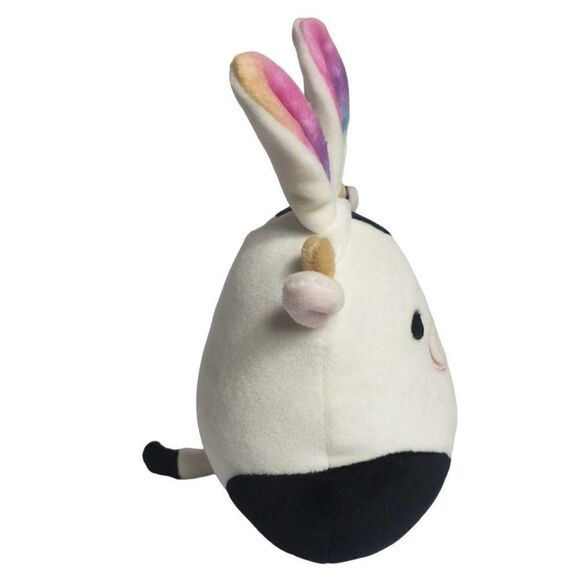 Squishmallow 5" Conner Cow with Bunny Ears Easter Soft Plush Toy Pink NWOT - Picture 5 of 7
